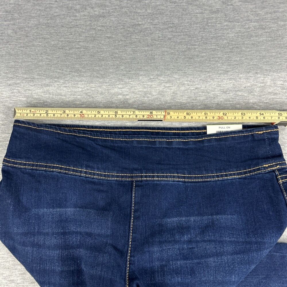 INC International Concepts Core Denim Pull On Straight High Rise MD Indigo 4/27 - Picture 9 of 11